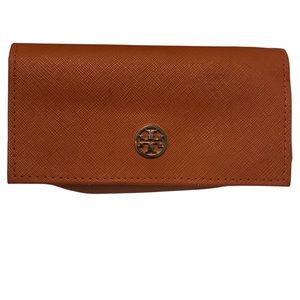 Tory Burch Orange Eyeglass Case